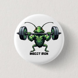 Insecten IJzer Ronde Button 3,2 Cm