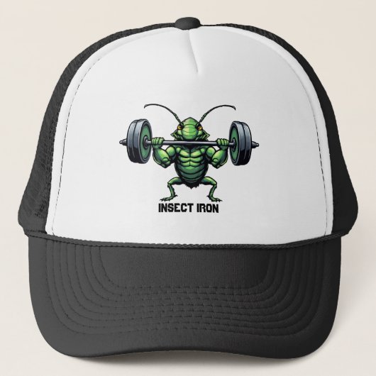 Insecten IJzer Trucker Pet (Voorkant)