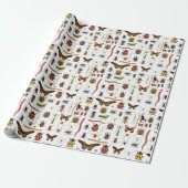 Insecten Inpakpapier, Bugs Cadeaupapier (Uitgerold)
