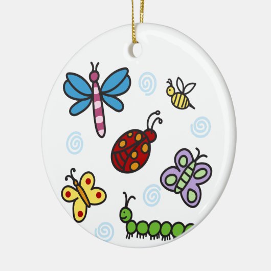 Insecten Keramisch Ornament (Links)