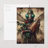 Insecten Kerstfee Briefkaart (Voorkant / Achterkant)