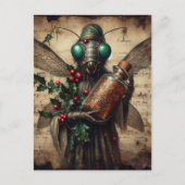 Insecten Kerstfee Briefkaart (Voorkant)
