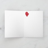 insecten liefde feestdagen kaart (Binnen)