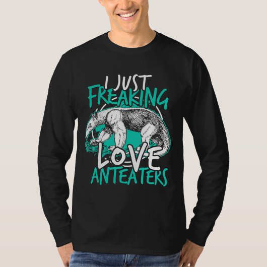 Insecten Luiaards Mieren T-shirt (Voorkant)
