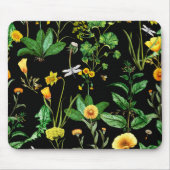 Insecten op Planten van kruiden Muismat (Voorkant)