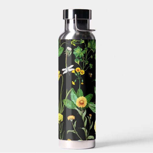 Insecten op Planten van kruiden Waterfles (Links)