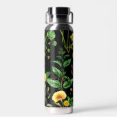 Insecten op Planten van kruiden Waterfles (Achterkant)