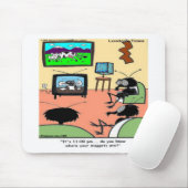 Insecten Ouders Grappige Cartoon Muismat (Met muis)