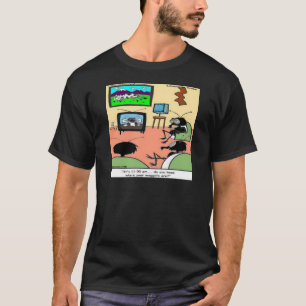 Insecten Ouders Grappige Cartoon T-shirt