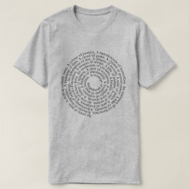 Insecten & spinachtigen Groepsnamen Collectieve ze T-shirt