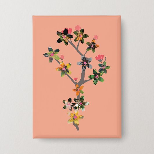 Insecten takken button (Voorkant)