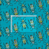 Insecten tekeningen kunst patroon stof (Delen)