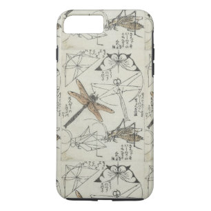 Insecten van Katsushika Hokusai Case-Mate iPhone Case