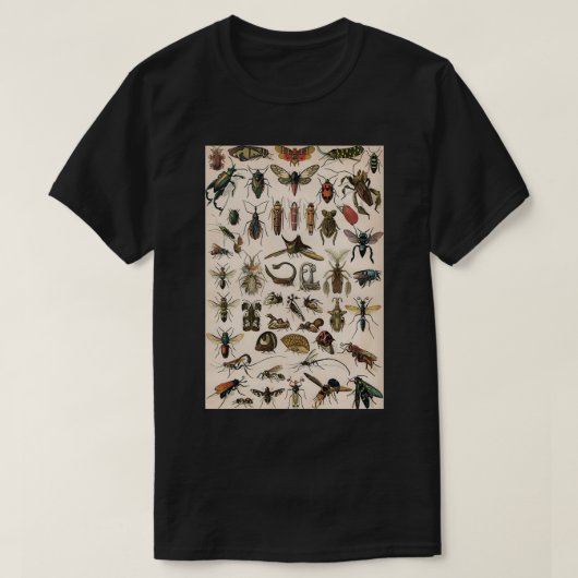 Insecten van over de hele wereld Collectie T-shirt (Design voorkant)