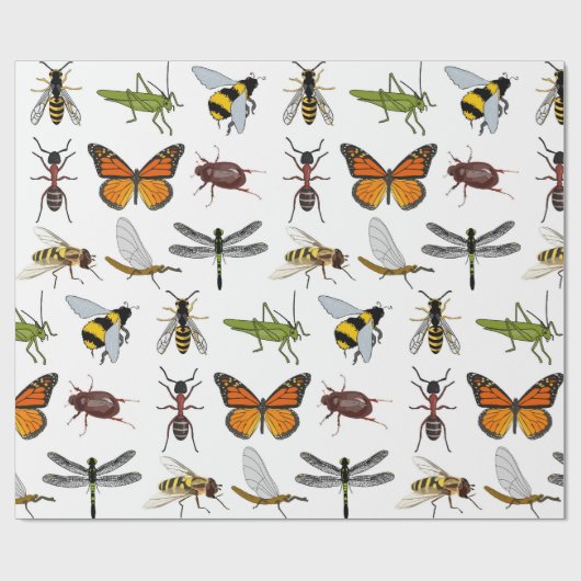 INSECTEN VOOR Wrapping Papier (Vlak)