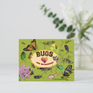 Insecten zijn mooi! Insecten Briefkaart