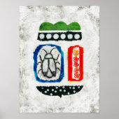 Insecten zijn Schattigee Posters wandkunst - Abstr (Voorkant)