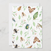 Insectenbeestjes verjaardag kaart (Achterkant)