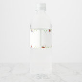 Insectenbeestjes Verjaardag Waterfles Label Waterfles Etiket (Achterkant)