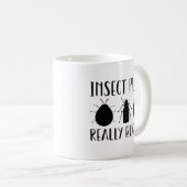 Insectengrapjes irriteren me echt koffiemok (Voorkant rechts)