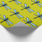insectenlibel cadeaupapier (Hoek)