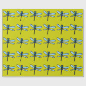 insectenlibel cadeaupapier (Vlak)