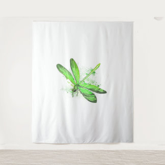 Insectenlibel libellen gezegde citaatgeschenk wandkleed
