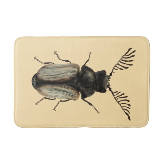 Insectenliefhebber Art: Cool Beetle Badmat (Voorkant)