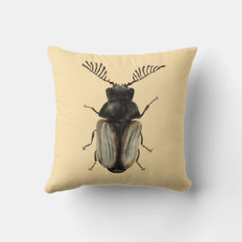 Insectenliefhebber Art: Cool Beetle Kussen