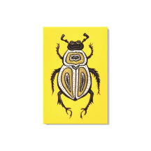 Insectenliefhebber Gele Decoratieve Kever Art