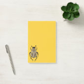 Insectenliefhebber Gele Decoratieve Kever Art Post-it® Notes (Kantoor)