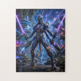 Insectoid Alien Warrior Puzzle Legpuzzel