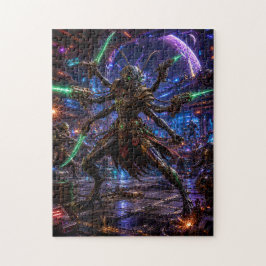 Insectoid Space Pirate — Six-Armed Combatant Legpuzzel