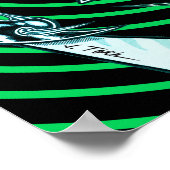 Insectra™/Cosmische Werveling Poster (Hoek)