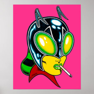 Insectra™/Kosmische kleuren Poster