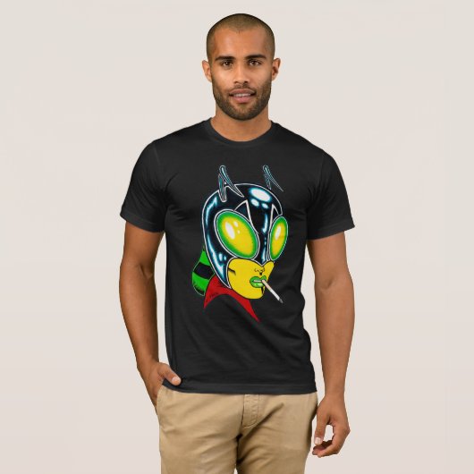 Insectra™/Kosmische kleuren T-shirt (Voorkant volledig)