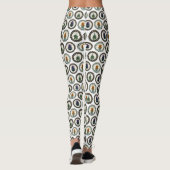 Insects Colorful Beetles Science Leggings (Achterkant)