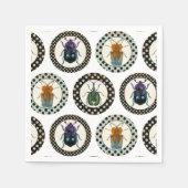 Insects Colorful Beetles Science Servet (Voorkant)