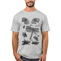 Insects Entomology Illustration T-Shirt
