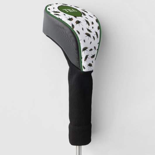 Insects Golf Head Hoesje Golfheadcover (Schuin)