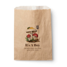 Insects Mushroom Woodland Natuur Baby shower