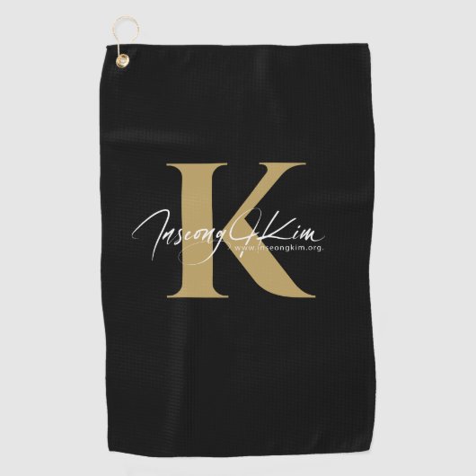 Inseong golfhanddoek (Voorkant)