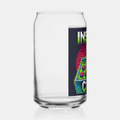 Insert Coin Retro Arcade Can Glass – 80s Gaming Blikvorm Glas (Rechts)