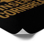 Insert Cornbread Funny Thanksgiving Pointing Arrow Poster (Hoek)