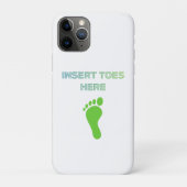 Insert Toes Here Case-Mate iPhone Case (Achterkant)