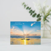 Insh Beach Feestdagenkaart (Staand voorkant)