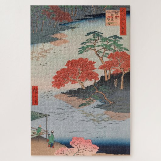Inside Akiba Shrine  Ukiyo-e Japans Kunst Legpuzzel (Verticaal)