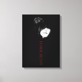 INSIDE BEAST CANVAS AFDRUK