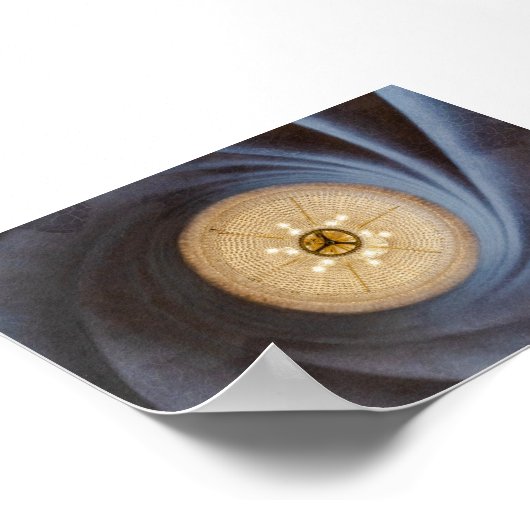 Inside Casa Battlo in Barcelona Poster (Hoek)