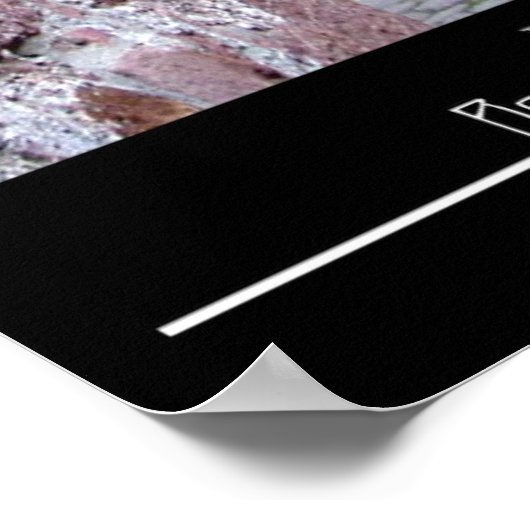 Inside Castle Walls-Heidelberg, Duitsland Poster (Hoek)